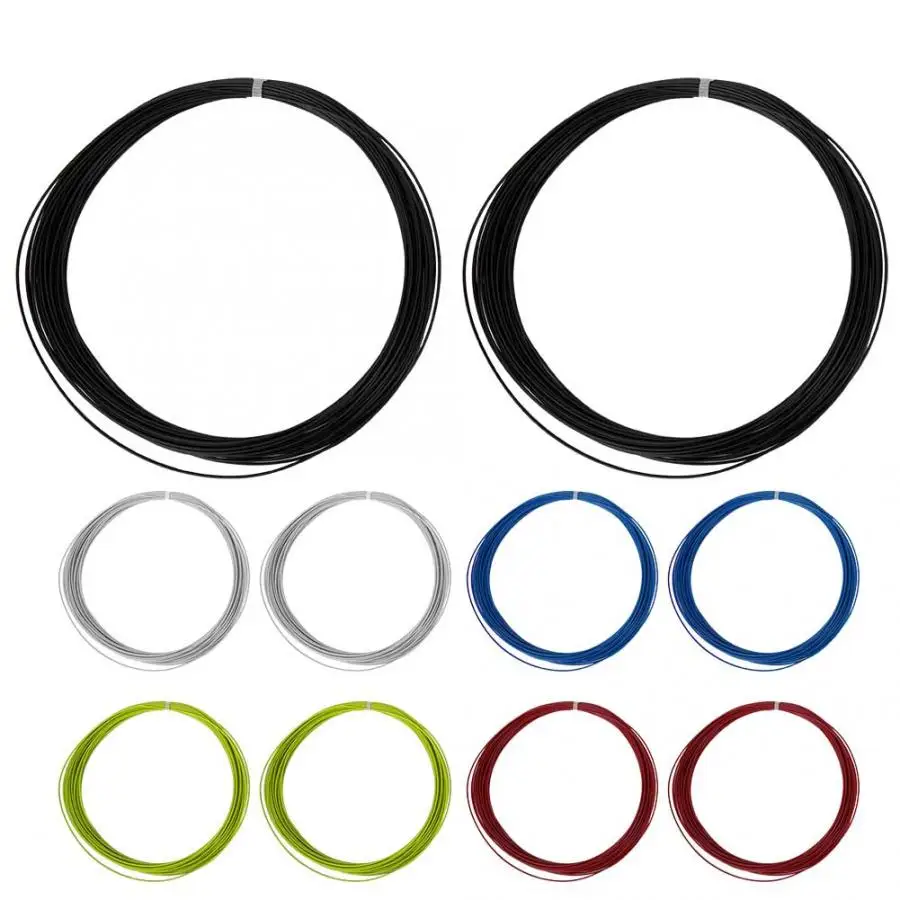 2 pcs Durable High Flexibility Badminton String Line Training Racket Racquet Lines Badminton Racquet String 0.7MM*10M
2 pcs Durable High Flexibility Badminton String Line Training Racket Racquet Lines Badminton Racquet String 0.7MM*10M