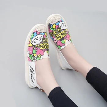 Canvas Colorful Flat Loafers Summer Autumn Fashion Casual Shoes for Women Breathable Comfortable Ladies Flats Fisherman Shoes
Canvas Colorful Flat Loafers Summer Autumn Fashion Casual Shoes for Women Breathable Comfortable Ladies Flats Fisherman Shoes