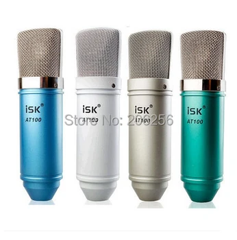 Professional ISK AT100 Condenser Recording Cardioid Microphone Studio Performance Mic for computer with shock mount and cable
Professional ISK AT100 Condenser Recording Cardioid Microphone Studio Performance Mic for computer with shock mount and cable