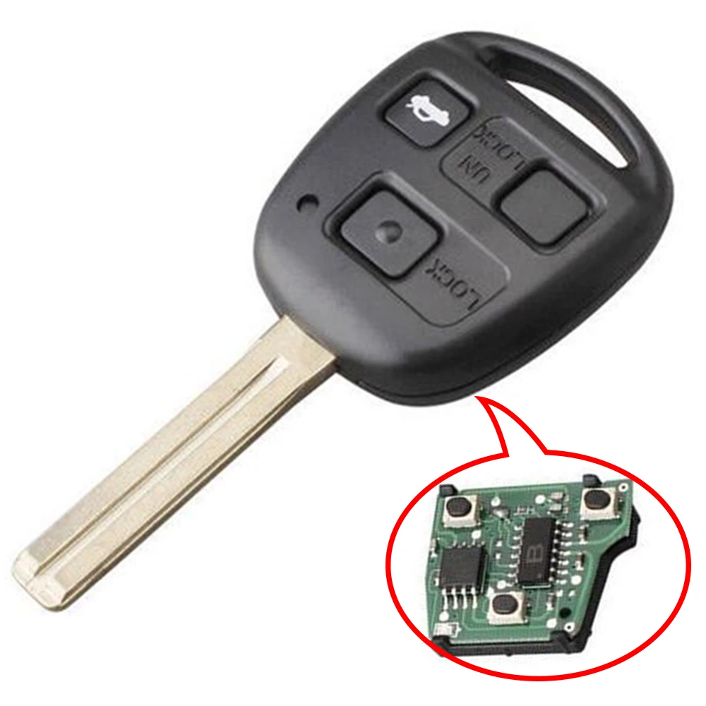 KEYECU New Remote Car key Fob TOY48 Blade With 4C Chip for Lexus ES300 GS300 GS400 GS430 IS300 LS400 FCC ID: HYQ1512V
KEYECU New Remote Car key Fob TOY48 Blade With 4C Chip for Lexus ES300 GS300 GS400 GS430 IS300 LS400 FCC ID: HYQ1512V