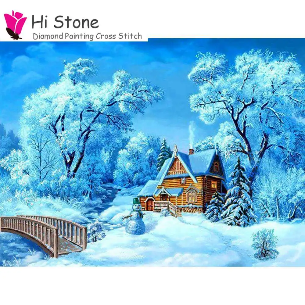 Diamond Embroidery Diy 5d Diamond cross-stitch Kits Full Square Mosaic Diamond Painting Patchwork Snow scene landscape
Diamond Embroidery Diy 5d Diamond cross-stitch Kits Full Square Mosaic Diamond Painting Patchwork Snow scene landscape