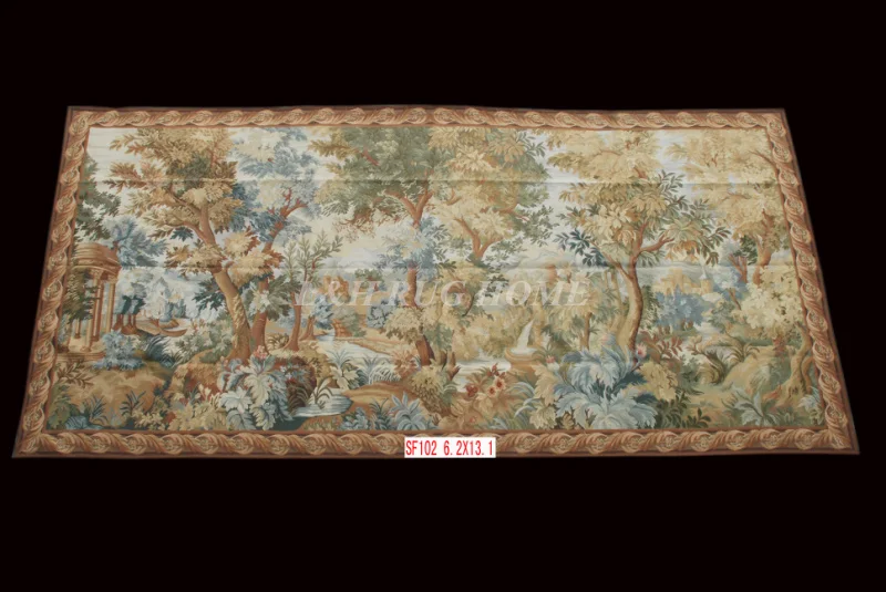 Free Shipping 6.2'x13.1' Handmade wool aubusson tapestry gobelin carpet, wall hanging tapestry wool tapestry paintings
Free Shipping 6.2'x13.1' Handmade wool aubusson tapestry gobelin carpet, wall hanging tapestry wool tapestry paintings