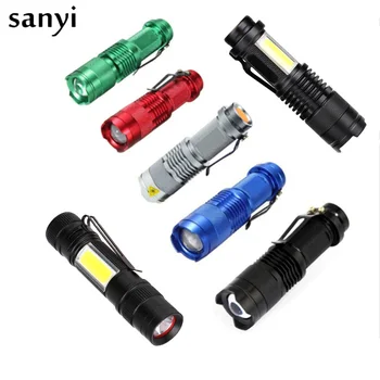 5 Colors Mini Flashlight 2000 Lumens Q5 LED Torch AA/14500 Adjustable Zoom Focus Torch Lamp Penlight Waterproof For Outdoor
5 Colors Mini Flashlight 2000 Lumens Q5 LED Torch AA/14500 Adjustable Zoom Focus Torch Lamp Penlight Waterproof For Outdoor