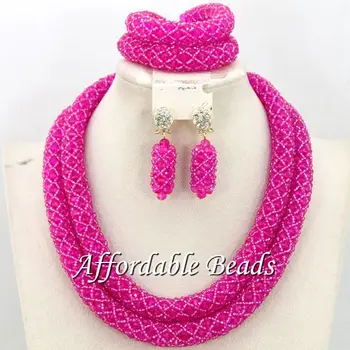 Fuschia African Jewelry Set Popular Costume Jewelry Set Unique Design Wholesale Free Shipping BN364
Fuschia African Jewelry Set Popular Costume Jewelry Set Unique Design Wholesale Free Shipping BN364