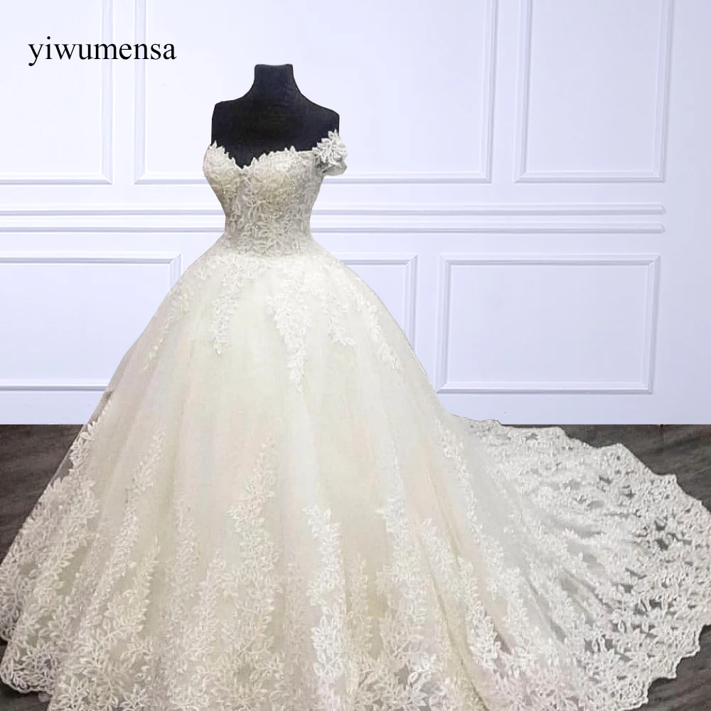 yiwumensa vestidos de novia lace applique Wedding dress 2018 Off the shoulder vestidos de noiva gelinlik Lace Up wedding dresses
yiwumensa vestidos de novia lace applique Wedding dress 2018 Off the shoulder vestidos de noiva gelinlik Lace Up wedding dresses