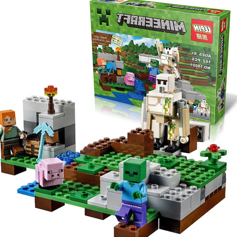 minecraft lego golem