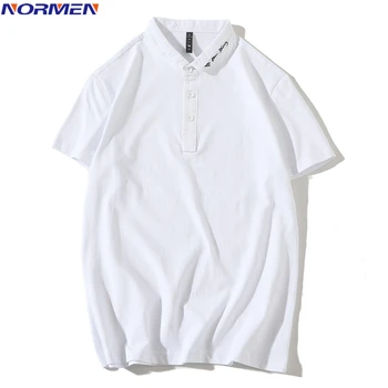 NORMEN 2018 New Arrival Men's Solid Collar Polo Shirts Cotton Slim Fit Short Sleeve Turn Down Collar Casual Tops Tees Shirts
NORMEN 2018 New Arrival Men's Solid Collar Polo Shirts Cotton Slim Fit Short Sleeve Turn Down Collar Casual Tops Tees Shirts