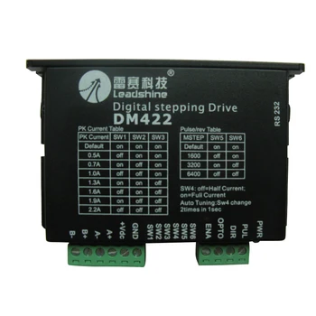 New Digital DM422 DSP 42-57 Two-phase Stepper Motor Driver 2.2A 128 Segments 20-40VDC
New Digital DM422 DSP 42-57 Two-phase Stepper Motor Driver 2.2A 128 Segments 20-40VDC