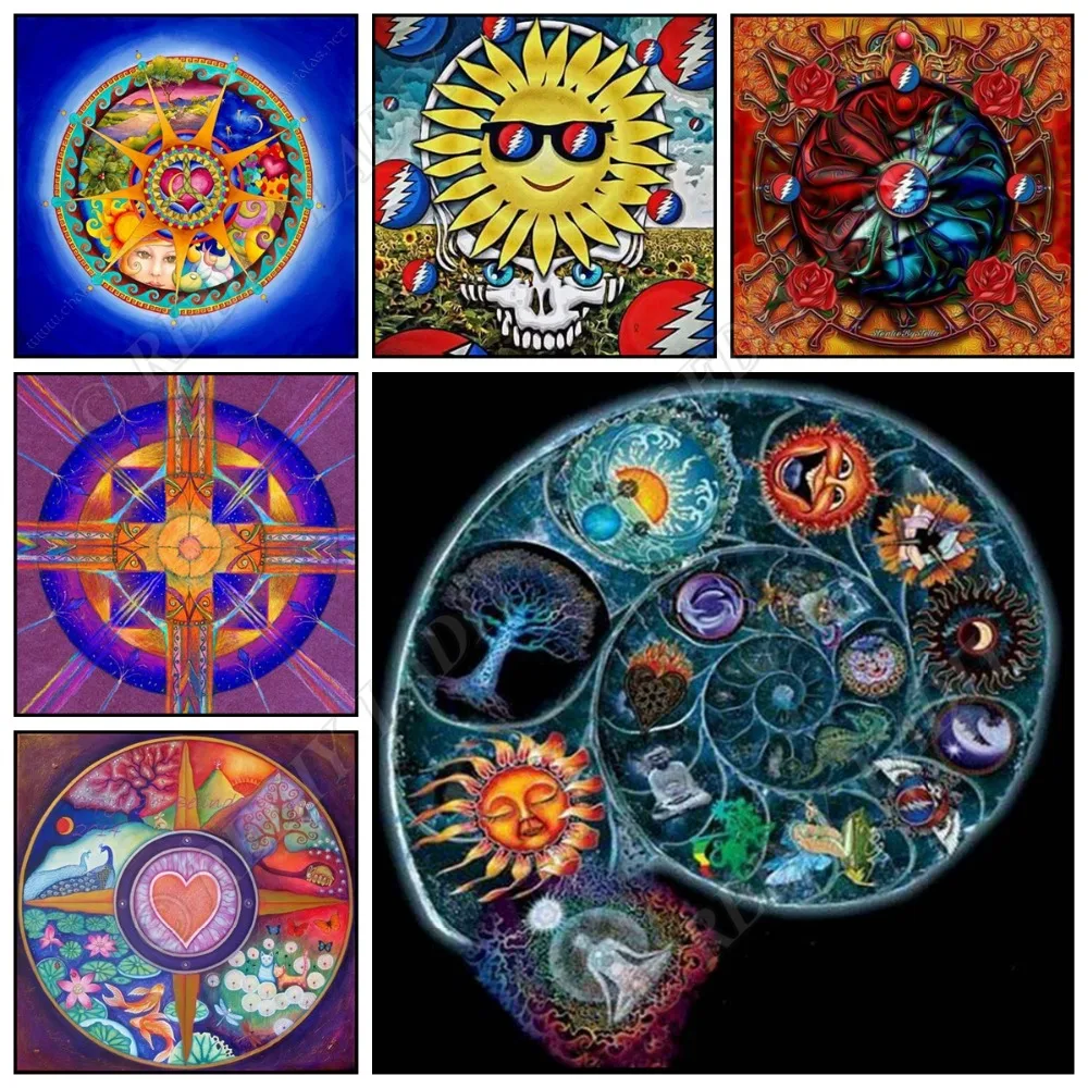 Diamond Painting Plein Rhinestones Cross Stitch Mandala Pattern Square/Round Diamond Embroidery Bead Mosaic Kits Arts & Crafts
Diamond Painting Plein Rhinestones Cross Stitch Mandala Pattern Square/Round Diamond Embroidery Bead Mosaic Kits Arts & Crafts