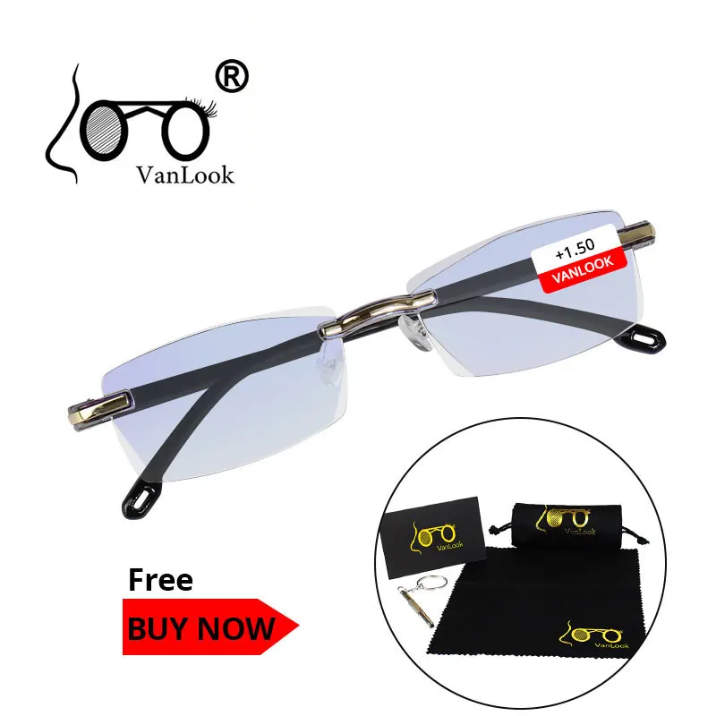 Plastic Clear Reading Glasses Frameless for Computer Men Women Anti Blue Ray Men's Eyeglasses Farsighted+1 1.5 2.0 2.5 3.0 3.5 4
Plastic Clear Reading Glasses Frameless for Computer Men Women Anti Blue Ray Men's Eyeglasses Farsighted+1 1.5 2.0 2.5 3.0 3.5 4