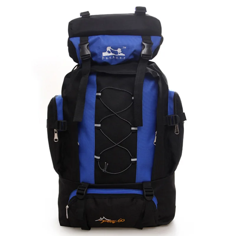 60L Nylon Climbing Backpack Internal Frame Bag with Free Rain Cover 1.3Kg Backpack for Hiking Camping WX200
60L Nylon Climbing Backpack Internal Frame Bag with Free Rain Cover 1.3Kg Backpack for Hiking Camping WX200