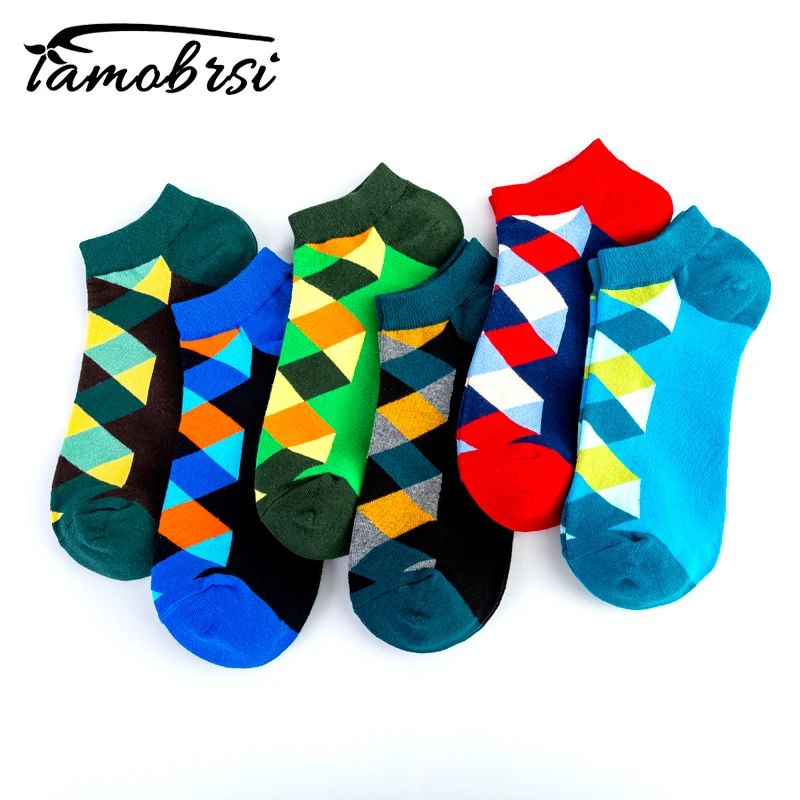2019 Ankle Checkerboard Geometric Diamond Happy Style Socks Casual Pattern Street Skate Socks Cotton Short Funny Women Men Socks
2019 Ankle Checkerboard Geometric Diamond Happy Style Socks Casual Pattern Street Skate Socks Cotton Short Funny Women Men Socks