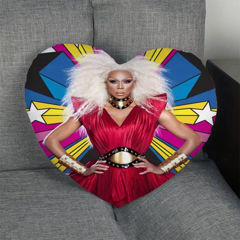 Custom RuPaul Heart Shape Pillow Cover Custom Zipper Pillowcase Cover Wedding Home Office Decorative 1pcs custom
Custom RuPaul Heart Shape Pillow Cover Custom Zipper Pillowcase Cover Wedding Home Office Decorative 1pcs custom