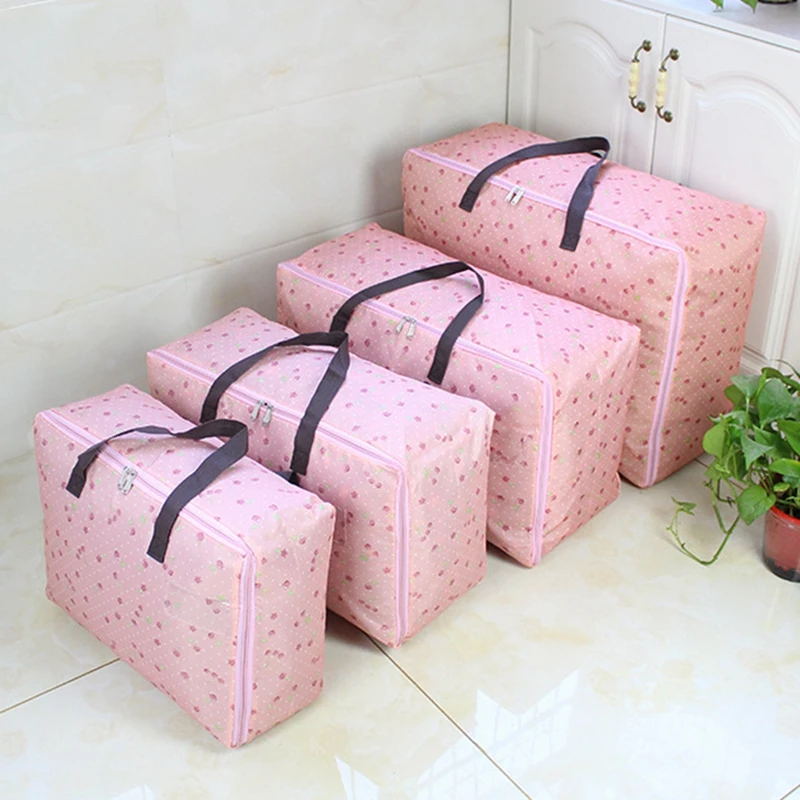 4 Size Clothes Storage Bag Closet Organizer Foldable Quilt Storage Bags High Capacity Jumbo Size Luggage Bag for Blanket
4 Size Clothes Storage Bag Closet Organizer Foldable Quilt Storage Bags High Capacity Jumbo Size Luggage Bag for Blanket