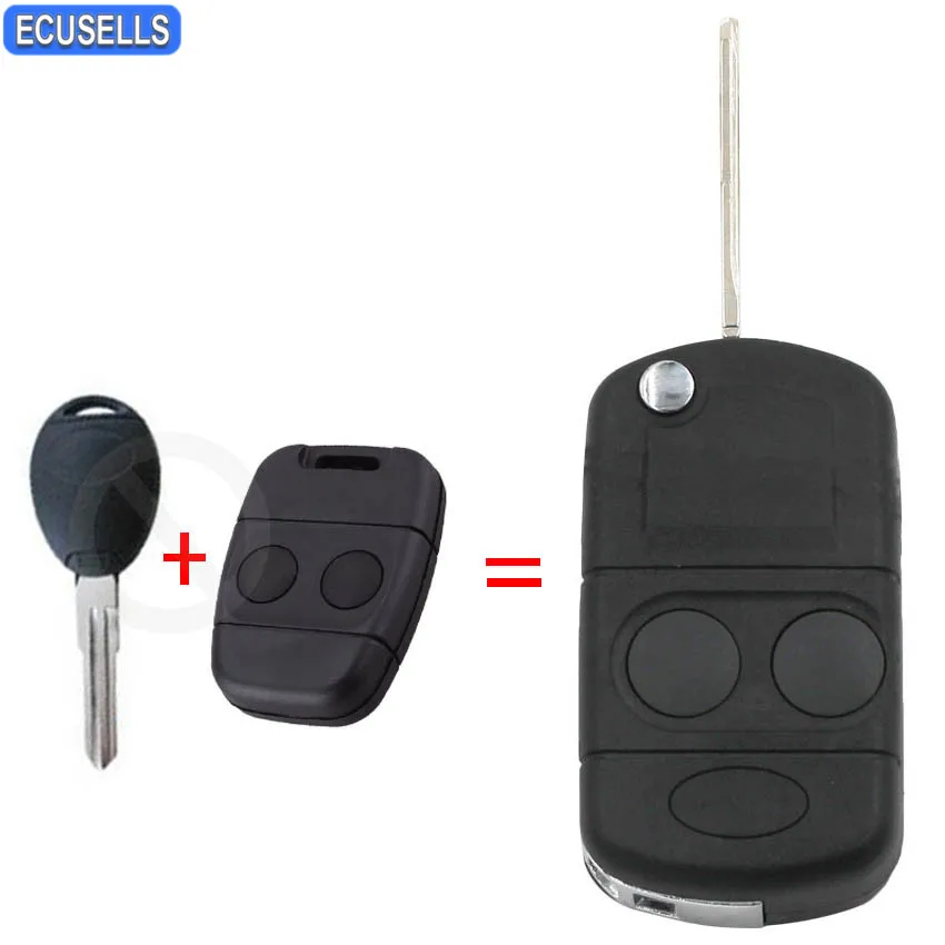 2 Button Conversion Folding Remote Key Shell Case Fob Flip Smart Car Key Housing Cover for Land Rover Freelander Uncut Blade
2 Button Conversion Folding Remote Key Shell Case Fob Flip Smart Car Key Housing Cover for Land Rover Freelander Uncut Blade