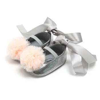 Dark Grey Toddler Shoes 2018 New Leather Girls First Walkers Soft Soled Infant Footwear Cute Yarn ball Newborn Baby Shoes.CX134C
Dark Grey Toddler Shoes 2018 New Leather Girls First Walkers Soft Soled Infant Footwear Cute Yarn ball Newborn Baby Shoes.CX134C