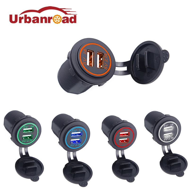 motorcycle usb waterproof DC 12V dual usb car charger adapter socket Adapter 5v 2.1a 1a Boat Auto For Iphone Huawei Xiaomi
motorcycle usb waterproof DC 12V dual usb car charger adapter socket Adapter 5v 2.1a 1a Boat Auto For Iphone Huawei Xiaomi