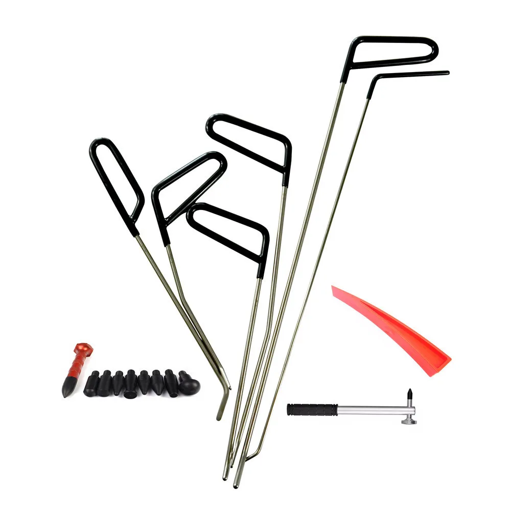 Automotive Paintless Dent Repair Tools Kit Dent Remover PDR Hail Repair Tool Metal Tap Down PDR Rods Hail Damage Repair Kit
Automotive Paintless Dent Repair Tools Kit Dent Remover PDR Hail Repair Tool Metal Tap Down PDR Rods Hail Damage Repair Kit