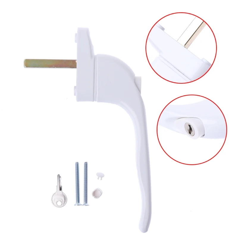 UPVC Universal Window Handle Key Locking For Double Glazing Aluminum Alloy Door Window Handle Latch Lock
UPVC Universal Window Handle Key Locking For Double Glazing Aluminum Alloy Door Window Handle Latch Lock