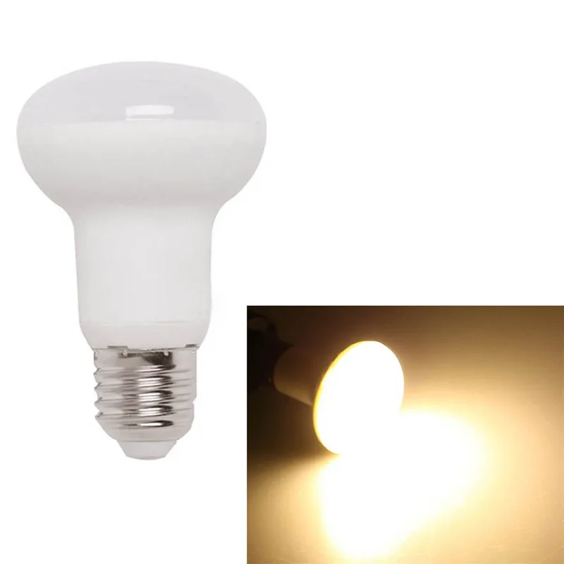 

Newest R63 LED Bulbs 85-265V 3W 5W 7W 9W warmwhite white Spotlight Bulb 5730 E27 Led bulb light for bedroom