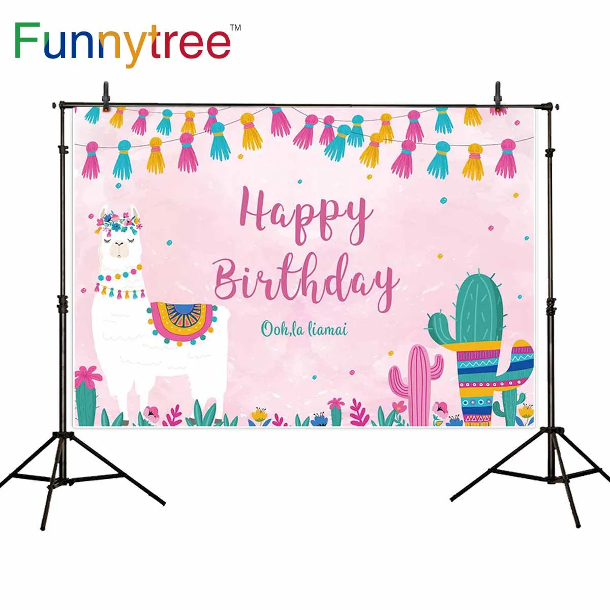 Funnytree backdrop for photographic studio Mexican Fiesta theme birthday Party cartoon Alpaca Cactus kids background photocall
Funnytree backdrop for photographic studio Mexican Fiesta theme birthday Party cartoon Alpaca Cactus kids background photocall