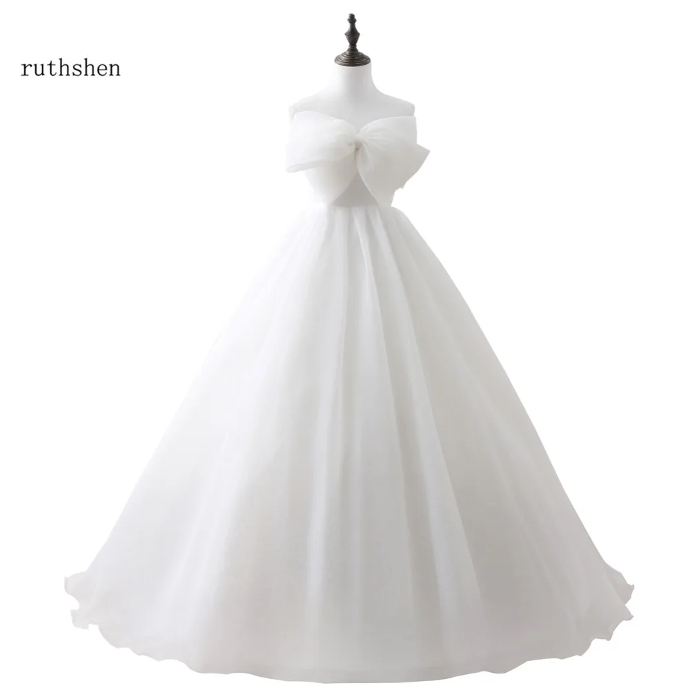 ruthshen Real Photo Ball Gown Wedding Dresses With Bowknot Trimmed Ruched Lace Up Vestidos De Noivas Cheap Bridal Gowns
ruthshen Real Photo Ball Gown Wedding Dresses With Bowknot Trimmed Ruched Lace Up Vestidos De Noivas Cheap Bridal Gowns