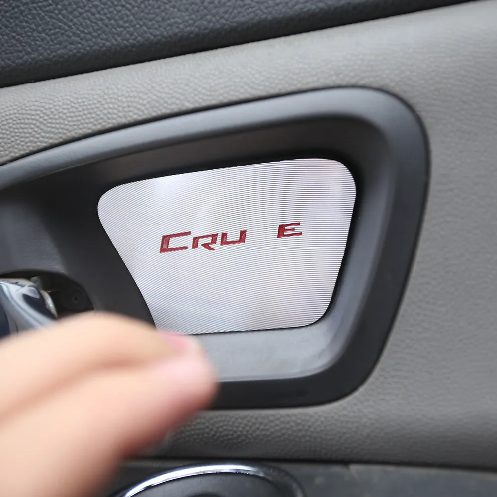4Pcs Car Interior Door Bowl Decorative Cover Trim Decals Strips Sticker for Chevrolet Cruze Sedan Hatchback 2009-2015
4Pcs Car Interior Door Bowl Decorative Cover Trim Decals Strips Sticker for Chevrolet Cruze Sedan Hatchback 2009-2015