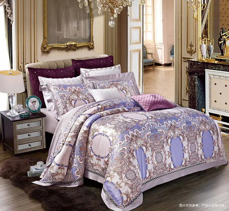 2017 New Bedding Set Polyeter cotton Bed Sheets Jacquard Duvet Cover Home Textile Juegos de Sabanas Wholesale
2017 New Bedding Set Polyeter cotton Bed Sheets Jacquard Duvet Cover Home Textile Juegos de Sabanas Wholesale