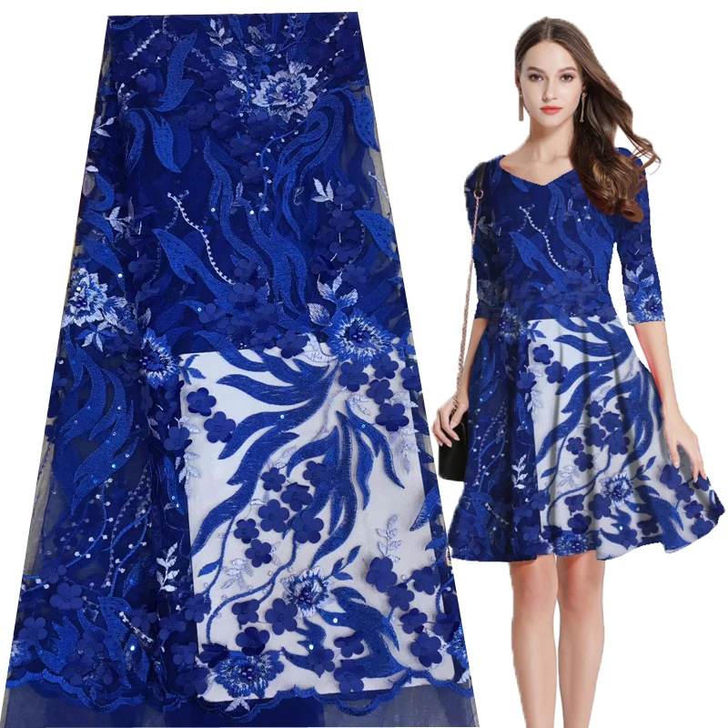 African lace fabric 2019 embroidery Nigeria lace fabric high quality French tulle lace fabric women, sequins 50
African lace fabric 2019 embroidery Nigeria lace fabric high quality French tulle lace fabric women, sequins 50