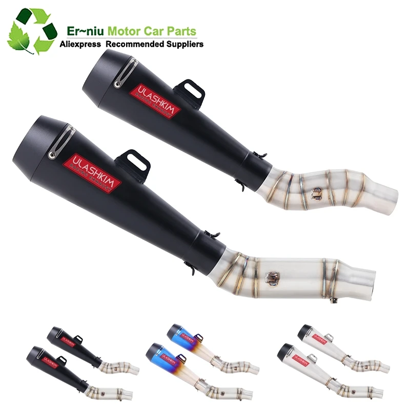 Motorcycle Full Exhaust Escape System + Modified Link Contact middle pipe Round Muffler for kawasaki Z1000 2010-2016
Motorcycle Full Exhaust Escape System + Modified Link Contact middle pipe Round Muffler for kawasaki Z1000 2010-2016