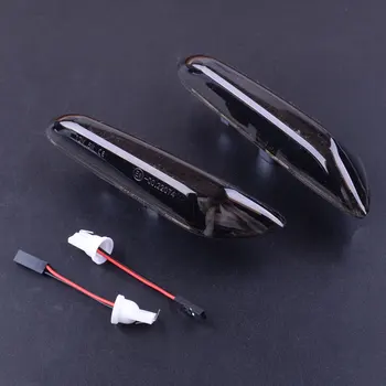beler 1Pair Car Accessories Black Error Free Dynamic LED Side Marker Lights Turn Signal Light Fit for BMW E90 E60 E82 E87 E88
beler 1Pair Car Accessories Black Error Free Dynamic LED Side Marker Lights Turn Signal Light Fit for BMW E90 E60 E82 E87 E88
