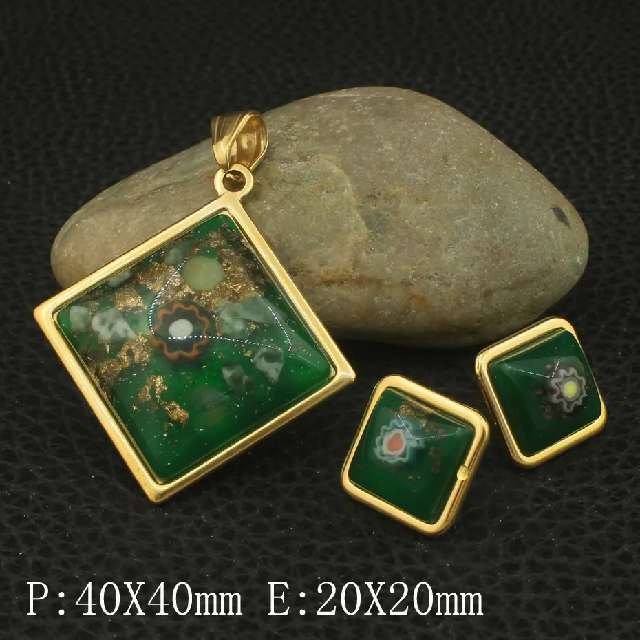 New Fashion Stainless Steel Jewelry Gold Color pendant and earring sets For Women Wholesale SFXZAIBC
New Fashion Stainless Steel Jewelry Gold Color pendant and earring sets For Women Wholesale SFXZAIBC