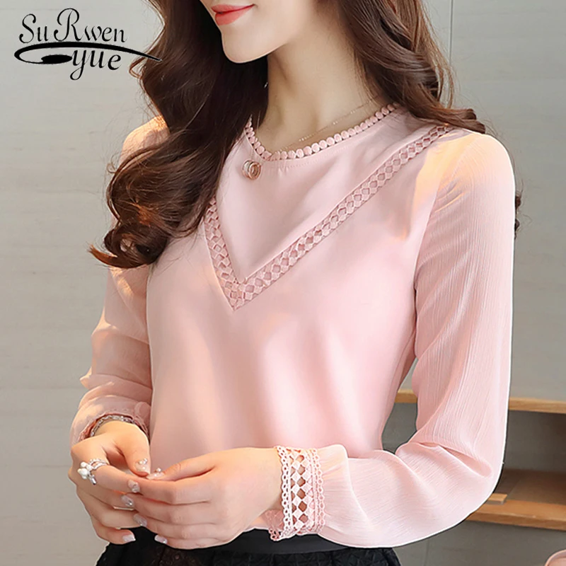 Fashion women tops and blouses 2019 long sleeve chiffon women blouse shirt ladies tops blusas white blouse shirts shirt620G 30
Fashion women tops and blouses 2019 long sleeve chiffon women blouse shirt ladies tops blusas white blouse shirts shirt620G 30