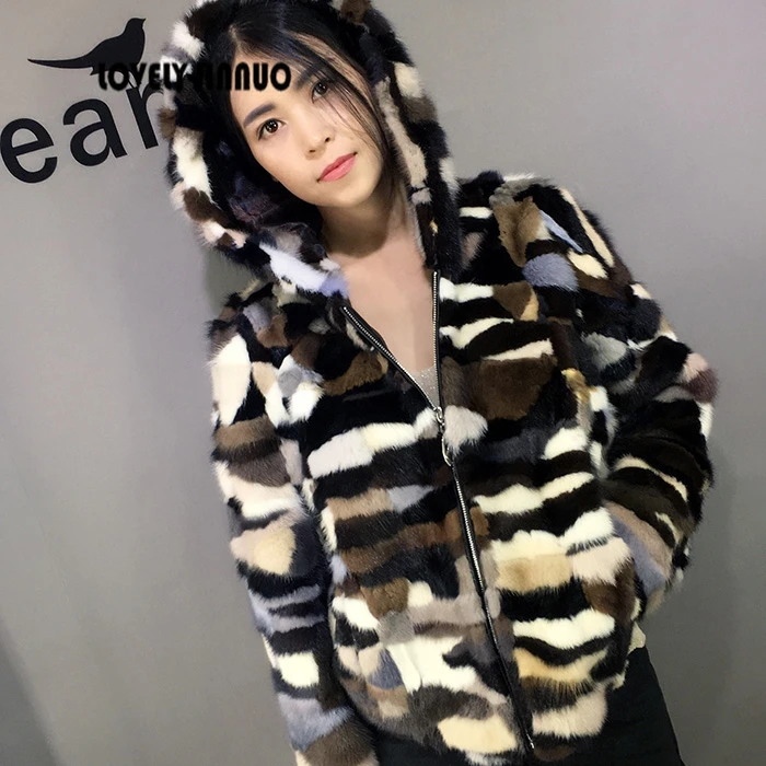 2019 New Real Natural Genuine Colorful Mink Fur Coat With Hood Women Fashion Jacket Custom Size long sleeve Free Shipping JN510
2019 New Real Natural Genuine Colorful Mink Fur Coat With Hood Women Fashion Jacket Custom Size long sleeve Free Shipping JN510