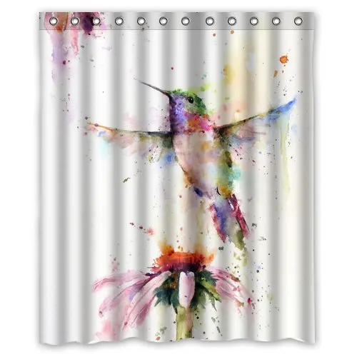 High Quality And New Fashion Hummingbird Watercolor Painting Shower Curtain (60" x 72")
High Quality And New Fashion Hummingbird Watercolor Painting Shower Curtain (60" x 72")