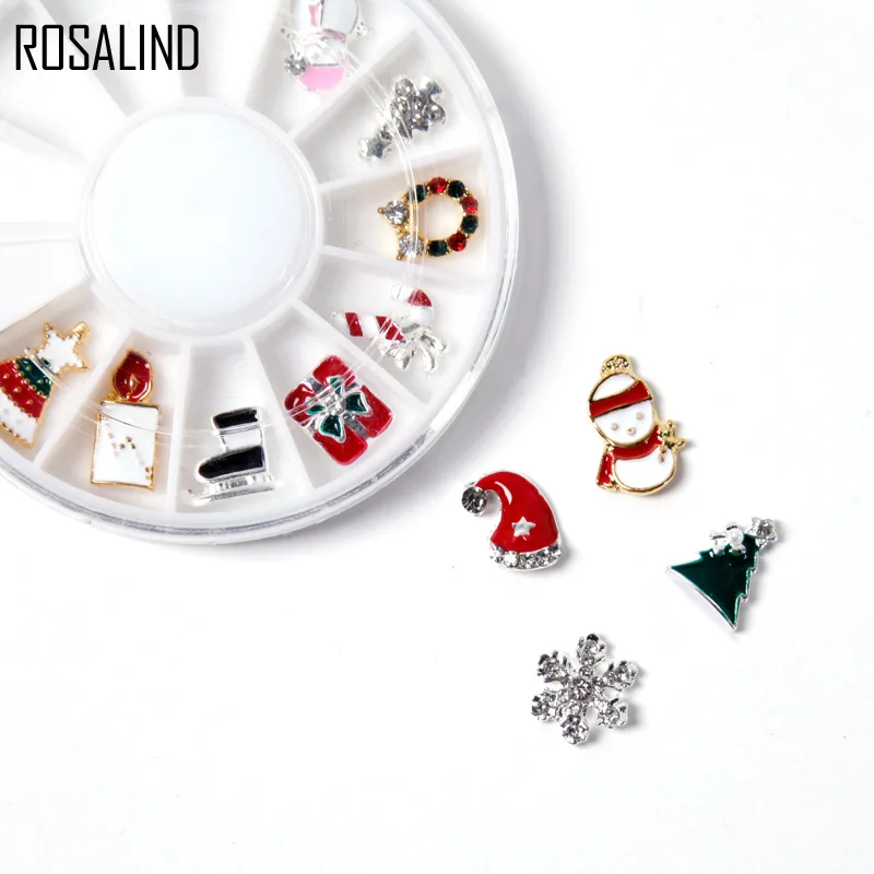 ROSALIND Merry Christmas Nail Art 3D Nail Art Glitters Rhinestones Design with Nail Gel Acrylic Decoration For Nails Manicure
ROSALIND Merry Christmas Nail Art 3D Nail Art Glitters Rhinestones Design with Nail Gel Acrylic Decoration For Nails Manicure