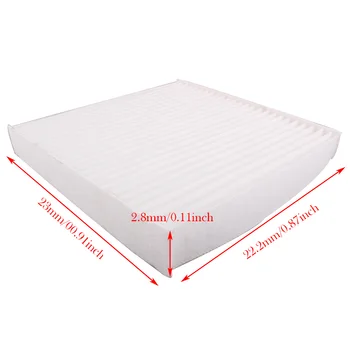 New Cabin Air Filter For Honda Accord Civic Hybrid CRV Odyssey 2003-2011 80292-SEC-A01 Carbon Cabin Air Filter Premium Particle
New Cabin Air Filter For Honda Accord Civic Hybrid CRV Odyssey 2003-2011 80292-SEC-A01 Carbon Cabin Air Filter Premium Particle