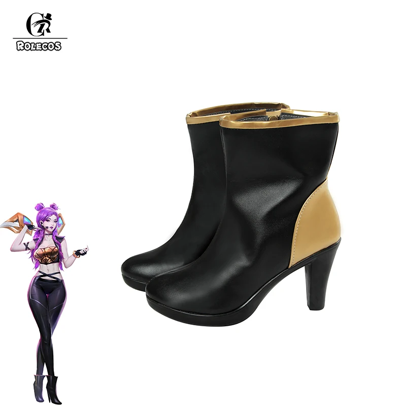 ROLECOS Game LOL KDA KAISA Cosplay Shoes LOL KAISA Cosplay Boots for Women Cosplay Shoes K/DA KAISA High-Heeled Shoes Boots
ROLECOS Game LOL KDA KAISA Cosplay Shoes LOL KAISA Cosplay Boots for Women Cosplay Shoes K/DA KAISA High-Heeled Shoes Boots