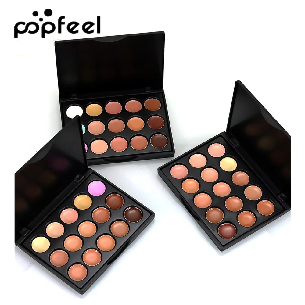 Popfeel Mini 15 Colors Makeup Concealer Palette Matte Face Contour Foundation Cream Cosmetic Base Make Up Concealer Palette
Popfeel Mini 15 Colors Makeup Concealer Palette Matte Face Contour Foundation Cream Cosmetic Base Make Up Concealer Palette