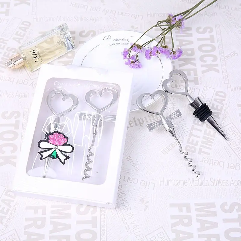 Cheers to a Great Combination Wine Bottle Corkscrew and Stopper Sets Wedding souvenirs W8773
Cheers to a Great Combination Wine Bottle Corkscrew and Stopper Sets Wedding souvenirs W8773