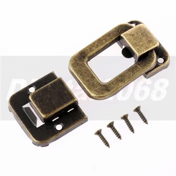 Hasp Drawers Latch Buckle Jewelry Gift Wine Box Wood Latch Box Solid Clasp Buckles Agraffe Lock Hardware Door Furnitures 47*33mm
Hasp Drawers Latch Buckle Jewelry Gift Wine Box Wood Latch Box Solid Clasp Buckles Agraffe Lock Hardware Door Furnitures 47*33mm