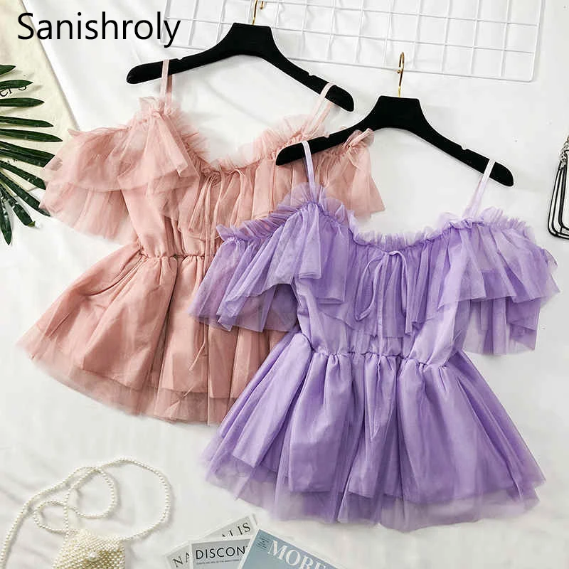 Sanishroly Summer Autumn Women Ruffles Slash Neck Blouse Tie Bow Lace Blouses Female Short Sleeve Mesh Shirts Short Tops SE615
Sanishroly Summer Autumn Women Ruffles Slash Neck Blouse Tie Bow Lace Blouses Female Short Sleeve Mesh Shirts Short Tops SE615