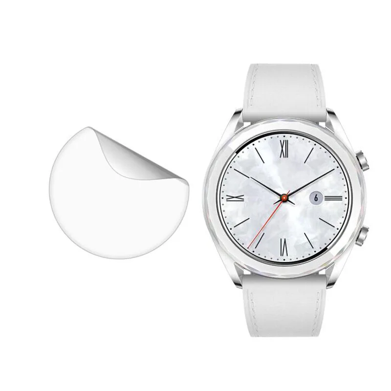 3pcs Soft Clear Protective Film Guard For Huawei Watch GT Elegant Smartwatch Display Screen Protector Cover Protection(Not Glass
3pcs Soft Clear Protective Film Guard For Huawei Watch GT Elegant Smartwatch Display Screen Protector Cover Protection(Not Glass