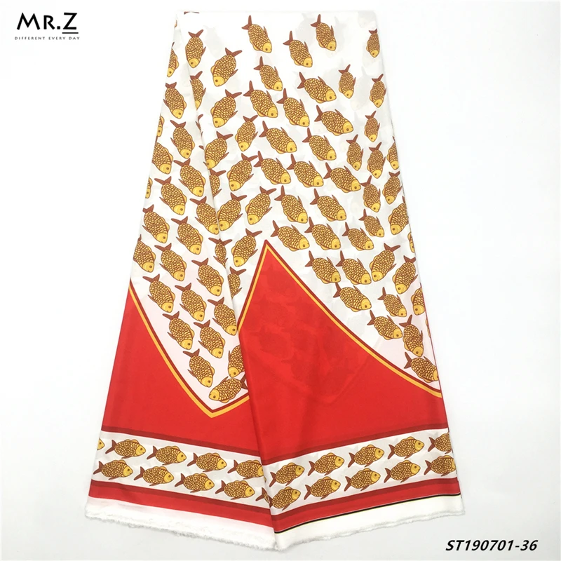 Mr.Z Weekly Update! Elastic Silk African Print Fabric 5yards Nigerian Ankara Pattern Fabric Brand African Wax Design Silk Cloth
Mr.Z Weekly Update! Elastic Silk African Print Fabric 5yards Nigerian Ankara Pattern Fabric Brand African Wax Design Silk Cloth