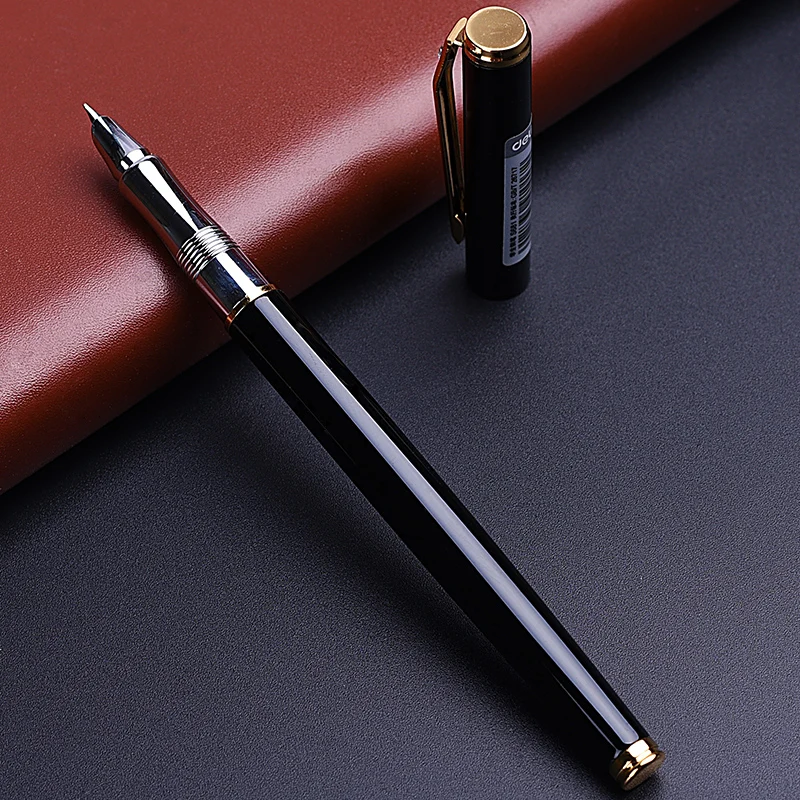 High Quality Deli Metal Fountain Pen School Office Supplies Stationery Elegant Pens For Writing Ink Business Signature 3 Colors
High Quality Deli Metal Fountain Pen School Office Supplies Stationery Elegant Pens For Writing Ink Business Signature 3 Colors