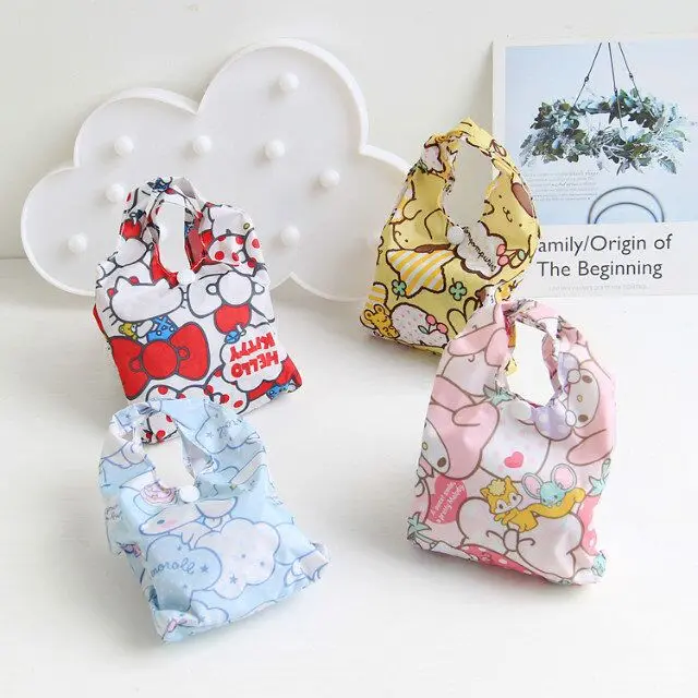 New My Melody Twin Star Pudding Cinnamoroll Reusable Shopping Bag Eco Friendly Supermarket Foldable Travel Organizer Storage Bag
New My Melody Twin Star Pudding Cinnamoroll Reusable Shopping Bag Eco Friendly Supermarket Foldable Travel Organizer Storage Bag