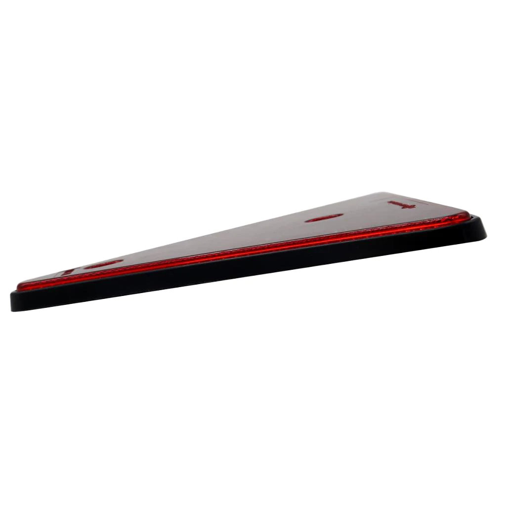 1 Pcs Triangle Warning Reflector Vehicle Stop Warning Sign Red Safety Reflective Sign Board Truck/Trailer Etc Plate Rear Light 1 Pcs Triangle Warning Reflector Vehicle Stop Warning Sign Red Safety Reflective Sign Board Truck/Trailer Etc Plate Rear Light