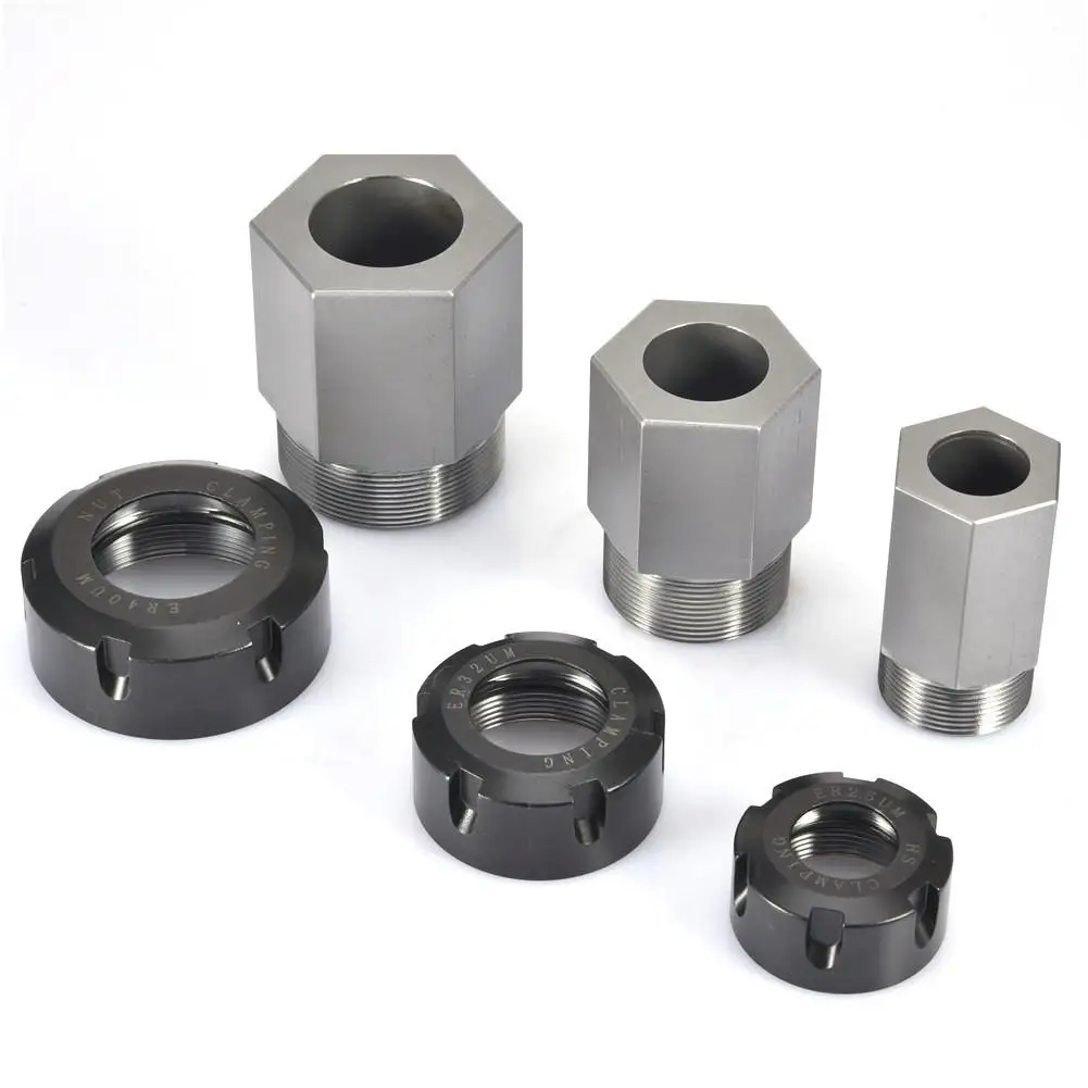 Hex ER25/ER32/ER40 Collet Block Hard Steel Spring Chuck Collet Holder for CNC Lathe Engraving Cutting Machine
Hex ER25/ER32/ER40 Collet Block Hard Steel Spring Chuck Collet Holder for CNC Lathe Engraving Cutting Machine