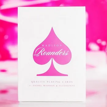 1Pcs Pink Madison Rounders Playing Card Poker Size Deck USPCC ellusionist Custom New Sealed Magic Props Magia Tricks
1Pcs Pink Madison Rounders Playing Card Poker Size Deck USPCC ellusionist Custom New Sealed Magic Props Magia Tricks