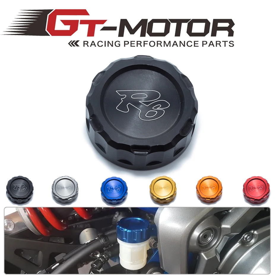 GT Motor - FREE SHIPPING Hot sale For YAMAHA R6 Motorcycle Accessories Rear Brake Fluid Reservoir Cap Oil Cup 2006-2014
GT Motor - FREE SHIPPING Hot sale For YAMAHA R6 Motorcycle Accessories Rear Brake Fluid Reservoir Cap Oil Cup 2006-2014